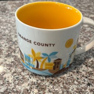 Starbucks Orange County Mug- you are here collection